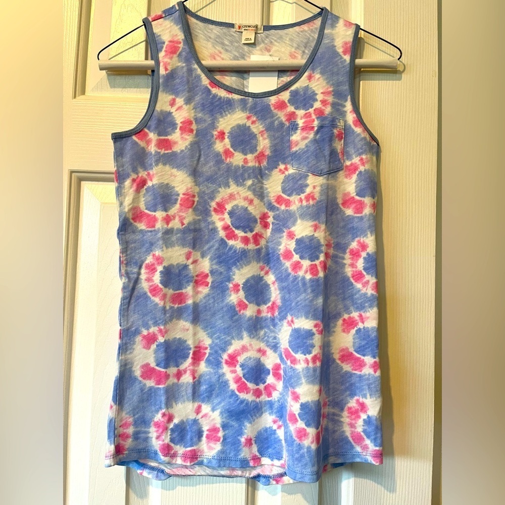 Tie-Dye Sleeveless Top
